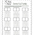 Fact Families Worksheets First Grade Activity Shelter