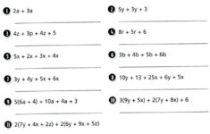 Factoring Using The Distributive Property Worksheet 10 2 Db excel