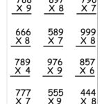 Fifth Grade Multiplication Practice