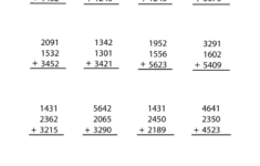 Free 4th Grade Math Worksheets Activity Shelter