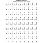 FREE 8 Sample Vertical Multiplication Facts Worksheet Templates In PDF