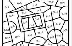 Free Color By Multiplication Code Worksheet Made By Teachers