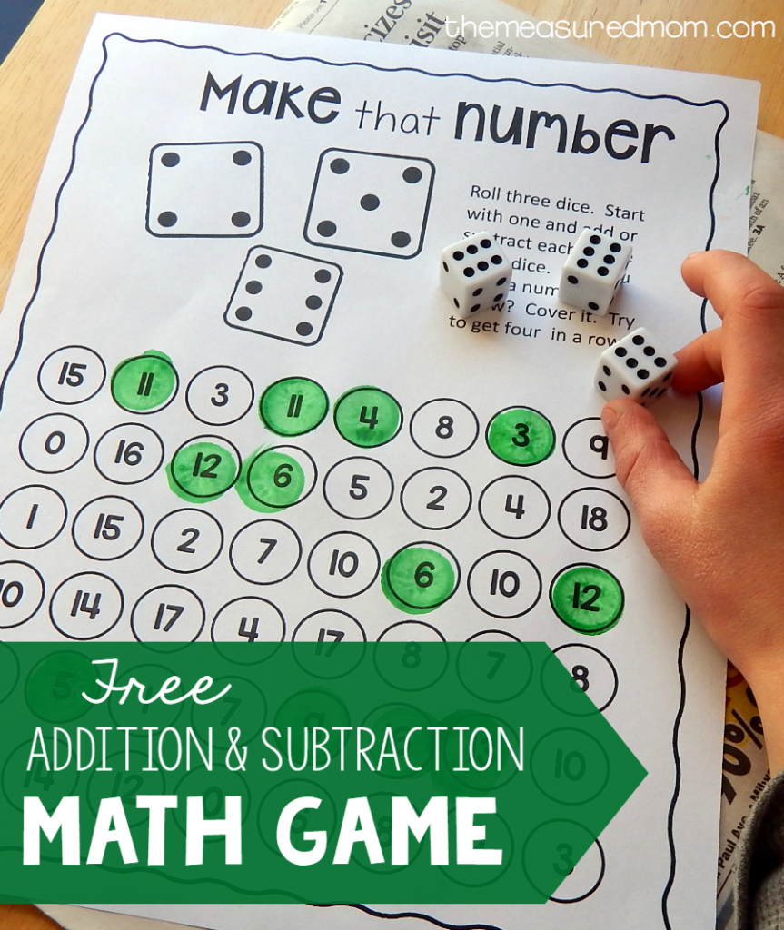 FREE K 2 Math Activities This Reading Mama