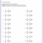 Free Multiply Fraction Worksheet Maker Fractions Worksheets Math