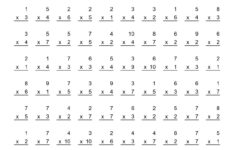 Free Printable 7 Multiplication Worksheets PrintableMultiplication