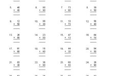 Free Printable Fifth Grade Multiplication Worksheets Archives EduMonitor