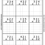 Free Printable Long Multiplication PrintableMultiplication