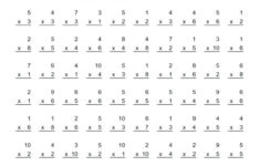 Free Printable Math Worksheets For 5th Grade Multiplication Math