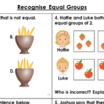 Free Year 2 Recognise Equal Groups Lesson Classroom Secrets