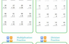 From Single Digit Addition All The Way Through 5 Digit Division You