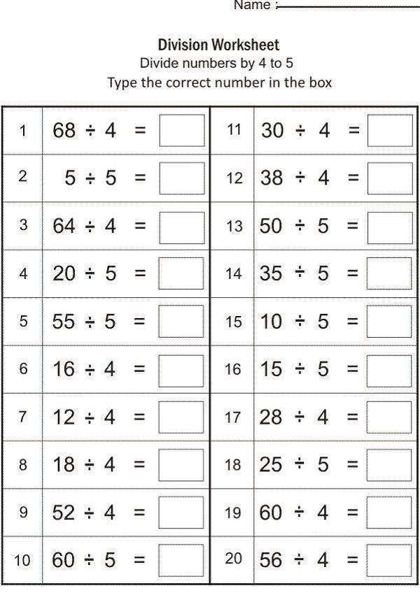 Worksheet On Multiplication For Grade 5