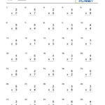 Grade 1 Multiplication Worksheets Printable Online