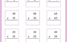 Grade 2 Multiplication Worksheets www grade1to6