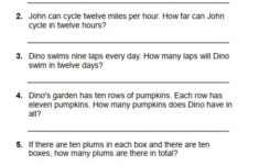 Grade 5 Multiplication Word Problems EduMonitor