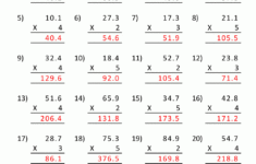 Grade 5 Multiplication Worksheets Free Printable Multiplication
