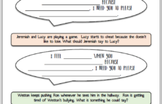 Group Therapy Worksheets For Teenagers Worksheets Master