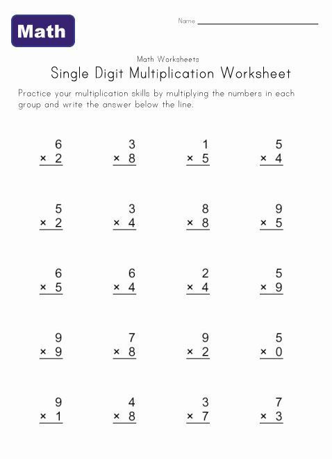 Image Result For Multiplication Beginner Multiplication Worksheets 