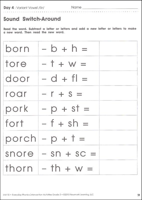 Image Result For Phonics For Spelling 5th Grade Worksheets Phonics 