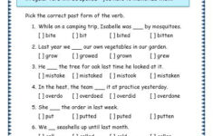 Image Result For Verbs For Year 3 English Verbs Irregular Verbs