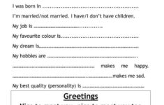 Introduce Myself Worksheet Free ESL Printable Worksheets Made By