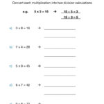 Inverse Operations Multiplication To Division Maths With Mum