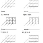 Lattice Multiplication Exercise