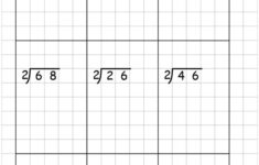 Long Division 2 Digits By 1 Digit Without Remainders 10