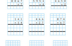 Long Multiplication Practice Interactive Worksheet