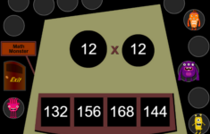 Math Monster Multiplication Game Play Math Monster Multiplication