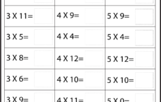 Math Time Tables Worksheets Activity Shelter