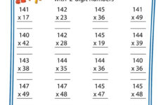 Math Worksheet Multiply Multiple Of 3 Digits With 2 Digits 3