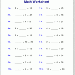 Maths Worksheets For Grade Cbse Practice Class Pdfth Word Math