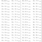 Mixed Times Tables Worksheet Google Suche Times Tables Worksheets