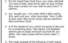 Money Math Word Problems Worksheets 5th Grade Thekidsworksheet