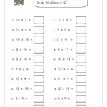 More Multiplying By 2 3 4 5 And 10 Up To 12 Multiplication Maths