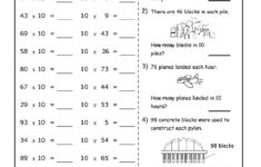 Multiples Of 10 Worksheets Activity Shelter