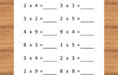 Multiplication 2nd Grade Math Worksheets Pdf Kidsworksheetfun