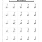 Multiplication 5 Times Table Worksheets 101 Activity