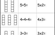 Multiplication Add And Multiply Repeated Addition Two Worksheets