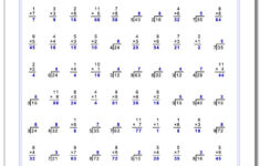Multiplication And Division Worksheets Grade 3 Times Tables Worksheets