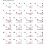 Multiplication And Division Worksheets Year 5 Times Tables Worksheets