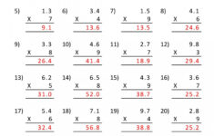 Multiplication And Division Worksheets Year 5 Times Tables Worksheets
