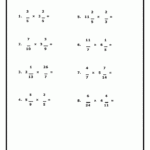 Multiplication Between Fractions And Mixed Numbers Fractions