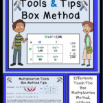 Multiplication Box Method Partial Product And Area Model Activities