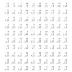 Multiplication By 12 Worksheets