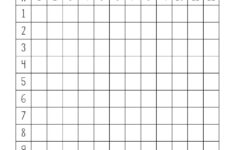 Multiplication Chart 1 12 Worksheet