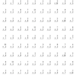 Multiplication Drills 2s Multiplication Worksheet With Answers