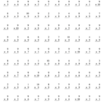Multiplication Drills 9s Multiplication Worksheet With Answers