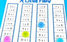 Multiplication Facts Practice 60 Printable Games Multiplication