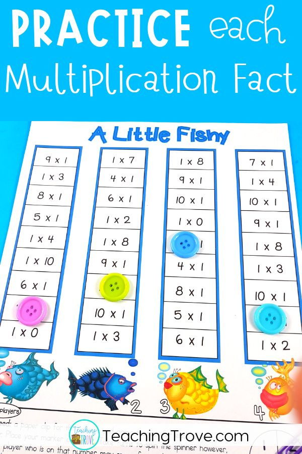 Multiplication Facts Practice 60 Printable Games Multiplication 